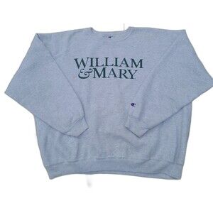 Vintage Champion William & Mary Tribe Crewneck Sweatshirt